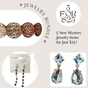 Jewelry Mystery Bundle 5 Pieces All New! | Sweet and sparkly jewelry NWT & NWOT